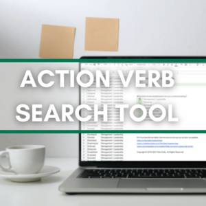 Resume Action Verb Search Tool